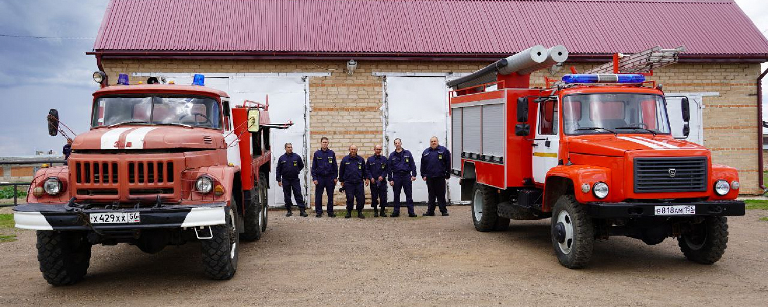 В оренбургском селе Городище появилась новая пожарная машина
